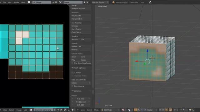 Blender Minecraft Tutorial: Modeling Armor for your Character Part 1: Helmets смотреть онлайн