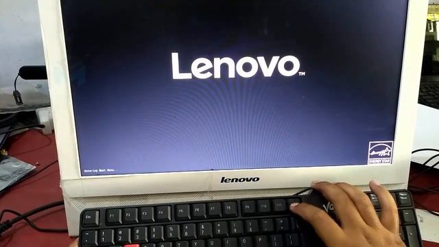 how to change boot menu booting flashdisk on Lenovo all in one PC смотреть онлайн