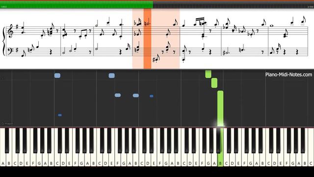 Little Boy Blue Piano Tutorial Synthesia (Sheet Music + midi) смотреть онлайн