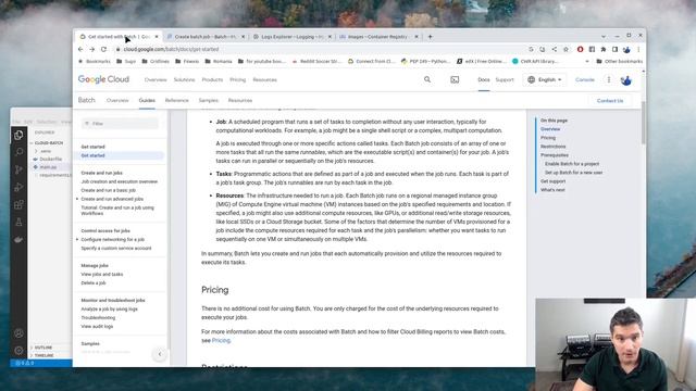Google Cloud Batch Quickstart смотреть онлайн