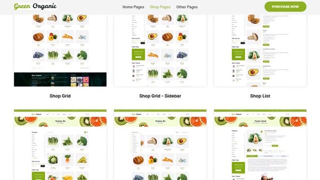 Green Organic - Organic Store and Bakery WooCommerce WordPress Theme смотреть онлайн