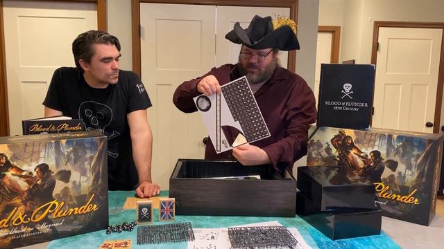 Unboxing the Blood & Plunder Blackbeard vs Maynard Two Player Starter Set смотреть онлайн