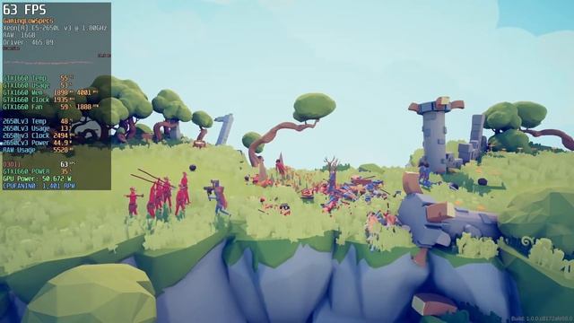 Totally Accurate Battle Simulator | Nvidia GTX 1660 6GB | Intel Xeon E5 2650L v3 | 1080p Ultra смотреть онлайн