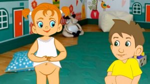 ДЕТИ на ГОРШКЕ. Урок анатомии в детсаде. Children pee in a pot and study anatomy.