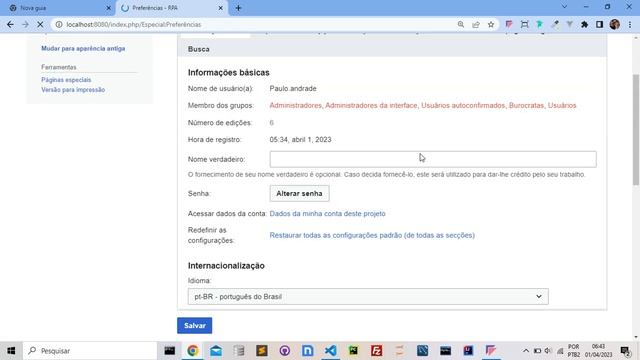 Testando o MediaWiki, para documentação de software, em localhost com PHP 8 + MySQL смотреть онлайн