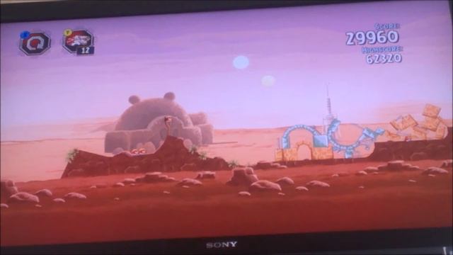 Angry Birds Star Wars Tutorial: Xbox 360 Edition - Tatooine: Level 4 смотреть онлайн