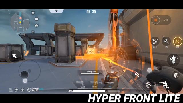 HYPER FRONT VS HYPER FRONT LITE | GRAPHICS COMPARISON | GAMEPLAY смотреть онлайн