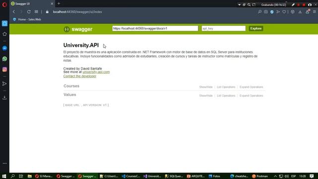 ASP.NET Web API - Agregando Swagger para documentar los servicios Web API - Vídeo 12 смотреть онлайн