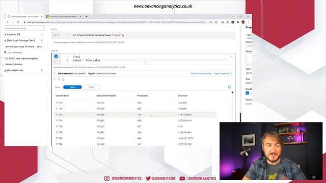 Azure Synapse Analytics - Getting Started with C# Notebooks and Spark .NET смотреть онлайн