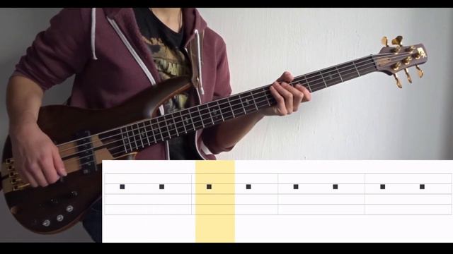 Ticks & Leeches (Tool) - (BASS ONLY) Bass Cover (With Tabs) смотреть онлайн