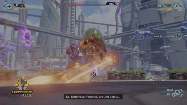 How to defeat Dr Nefarious - Ratchet & Clank Rift Apart 2021 - PS5 смотреть онлайн