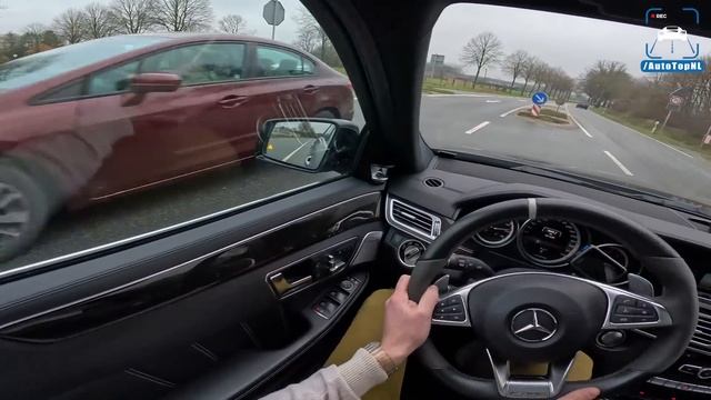 Mercedes E63 AMG S 5.5 V8 BiTurbo *HEAVENLY SOUND* POV Test Drive