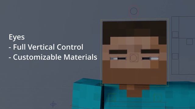 [Blender] Minecraft Character Rig V2 - Download смотреть онлайн