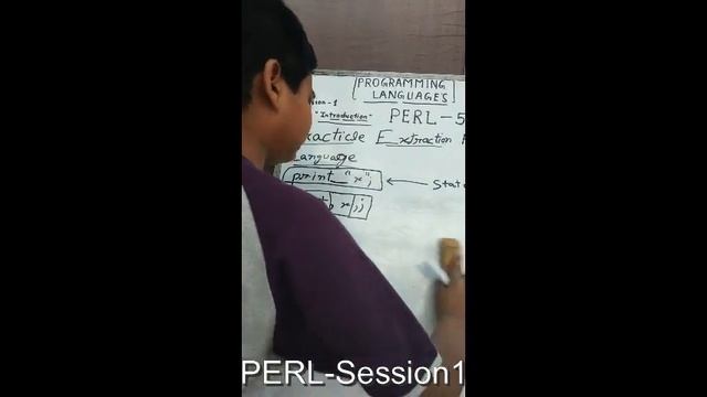 [PA3] PERL tutorial: Session 1- Introduction: Theory | History of PERL| PERL commands| Interpreter смотреть онлайн