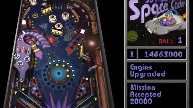 [Gameplay] Microsoft 3D Pinball Space Cadet Cheat смотреть онлайн