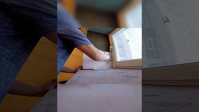 Оконные откосы из плитки. Как это выглядит. смотреть онлайн