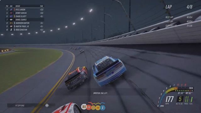 NASCAR 21: IGNITION PS5 Next Gen Daytona Night Race 1 "Got Spun" смотреть онлайн