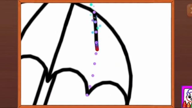 Drawing an umbrella for children / bolalar uchun soyabon chizish / Рисование Зонтик для детей смотреть онлайн