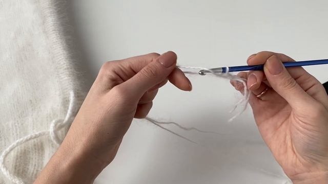 Вязаный шнурок крючком смотреть онлайн