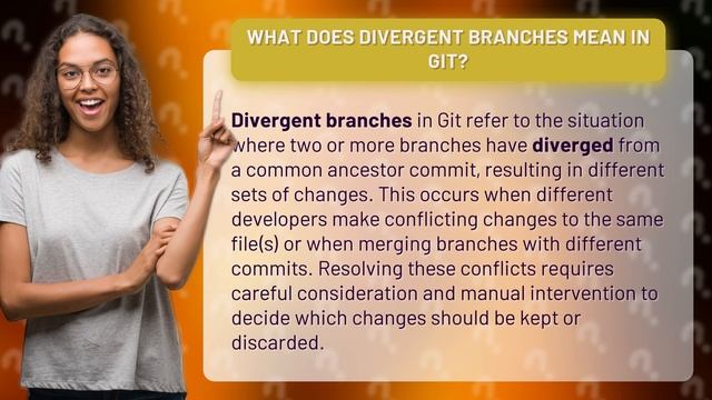 What does divergent branches mean in git? смотреть онлайн