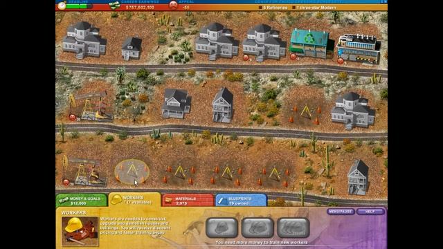 Build-a-lot 2: Town of the Year Calico Crossing Bonus Level Super Efficiency Playthough смотреть онлайн