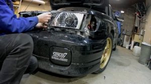 Subaru Forester/ установка BI-LED линз в фары/ весь процесс от А до Я