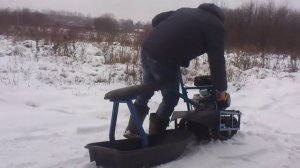 Сборка Мотобуксировщика «Альбатрос-М»