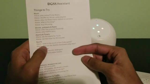 Unboxing and Set Up of the Doss Assistant with Amazon Alexa!!!| Google Alexa??!!! смотреть онлайн