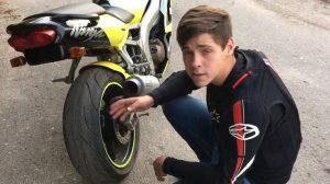 [Обзор на Kawasaki zx6r Ninja] 2001 год выпуска + Burnout Kawasaki.