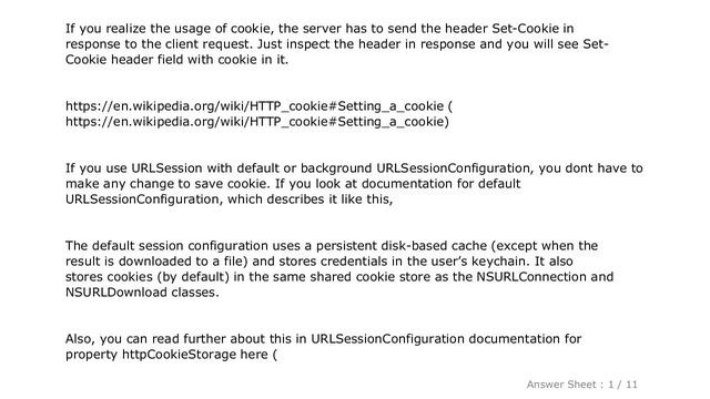 iOS : Swift: How to remember cookies for further http requests смотреть онлайн