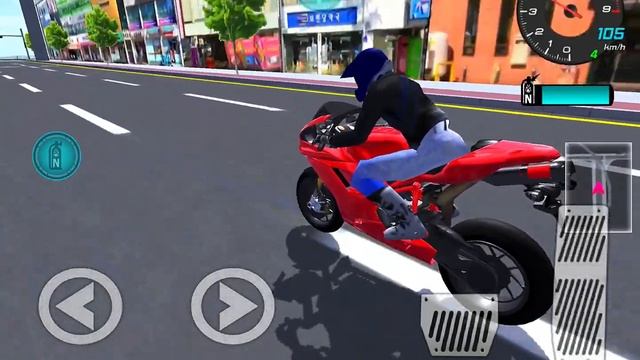03 Super Bike Came To The Gas Station For Refuel Oil In His Super Bike - 3D Driving Class Simulatio смотреть онлайн