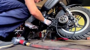 Скутер глохнет при добавлении газа