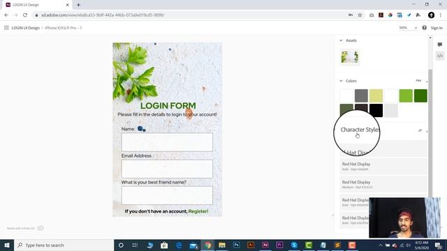 Get HTML & CSS from Adobe XD Design | Development Link and Export for Web | ADOBE XD 2020 смотреть онлайн