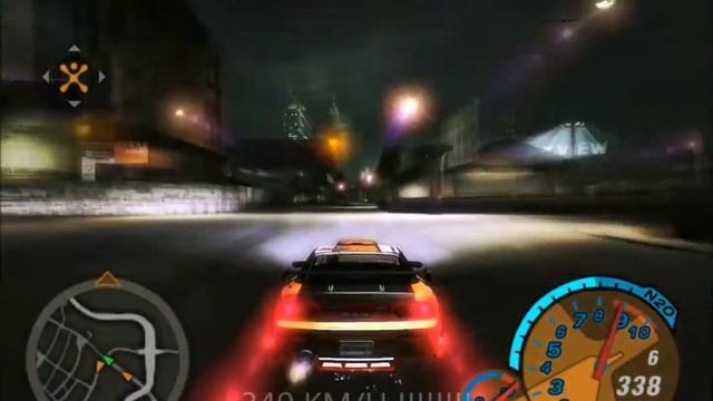 Need For Speed Underground 2 Nissan 240SX 340 KMH смотреть онлайн