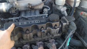 Устраняем течь,запотевание масла из-под крышки двигателя клапанов Daewoo lanos 1.5