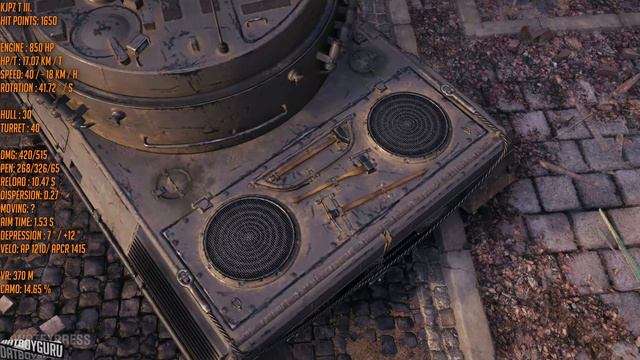 KJpz T III. Preview BETTER LEOPARD World of Tanks смотреть онлайн