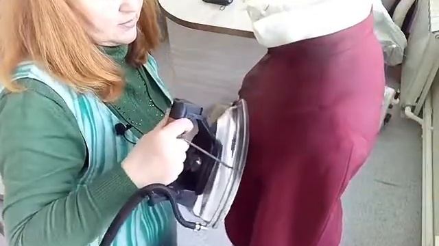 Исправление дефектов "Рукава в гармошку". Окончательная влажно- тепловая обработка жакета. смотреть онлайн