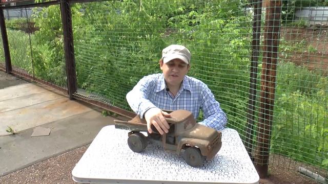 Жестянной грузовичок Зил Азлк Восстановление ч1. смотреть онлайн