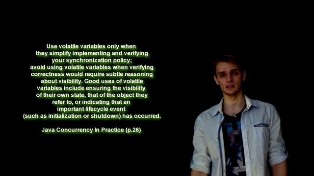 Java Threads (Потоки) - Synchronized vs Volatile смотреть онлайн