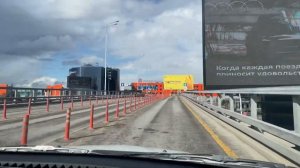 Парковка возле аэропорта Шереметьево.