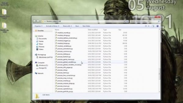 Mount & Blade Warband Module System Tutorial 1 - Setting Up