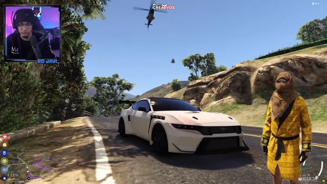Localizamos Mi Enemigo Con Los Arabes Y Un Mustang GTD Gta Rp смотреть онлайн