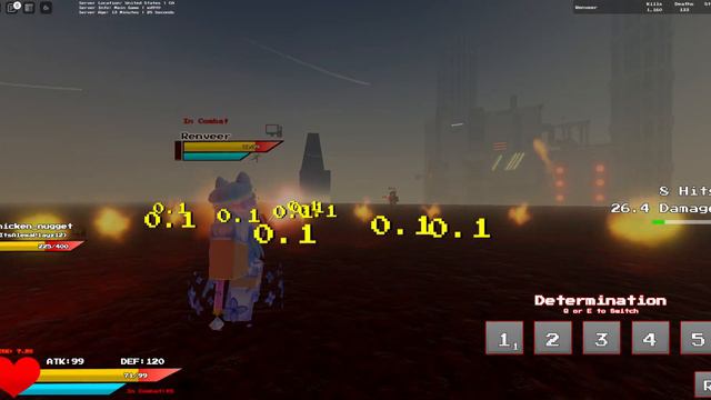 Roblox - Undertale Test Place Reborn - GT Chara vs Asgore (5) смотреть онлайн