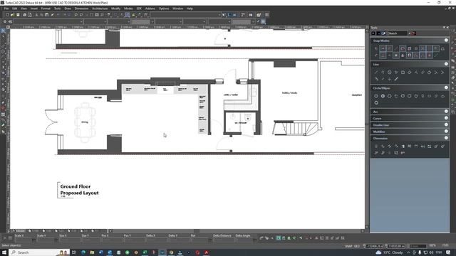 How To Design a Kitchen With TurboCAD AutoCAD Kitchen Design Tools - Learn How To Use CAD Tutorial смотреть онлайн