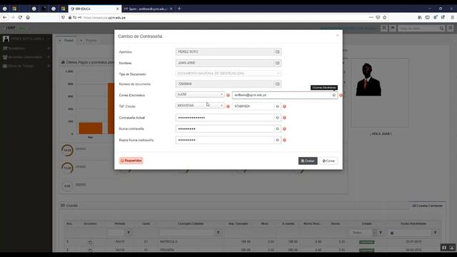 MANUAL GESTIÓN DE CONTRASEÑAS ERP EDUCA смотреть онлайн