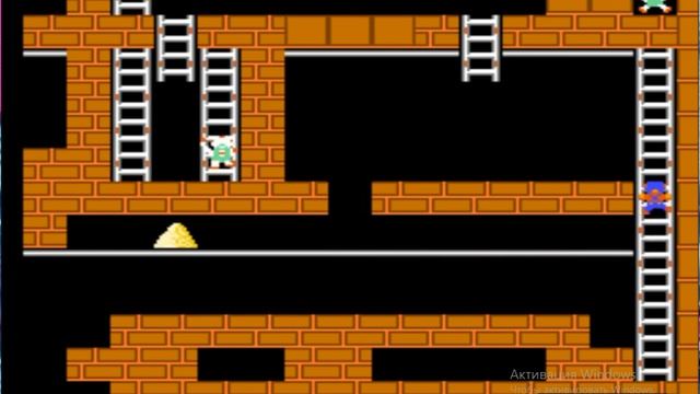 Lode Runner. 23 уровень прохождение!!!!! смотреть онлайн