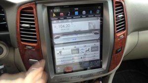 Магнитола LeTrun на Lexus LX-470 2005 года
