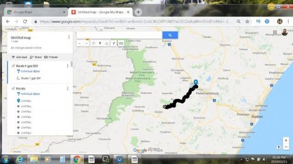 Google Maps - How to open a kml file.