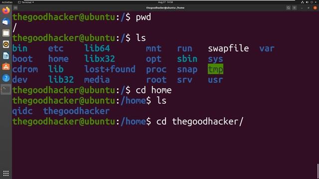 Cómo Usar LINUX UBUNTU 20.04 ?Aprende a Usar LA TERMINAL de Linux - Curso de Linux #05 смотреть онлайн