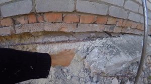 Ремонт фундамента / пристрой дома / Старый бетон рассыпался / Чуть не рухнула стена (сентябрь 2019)